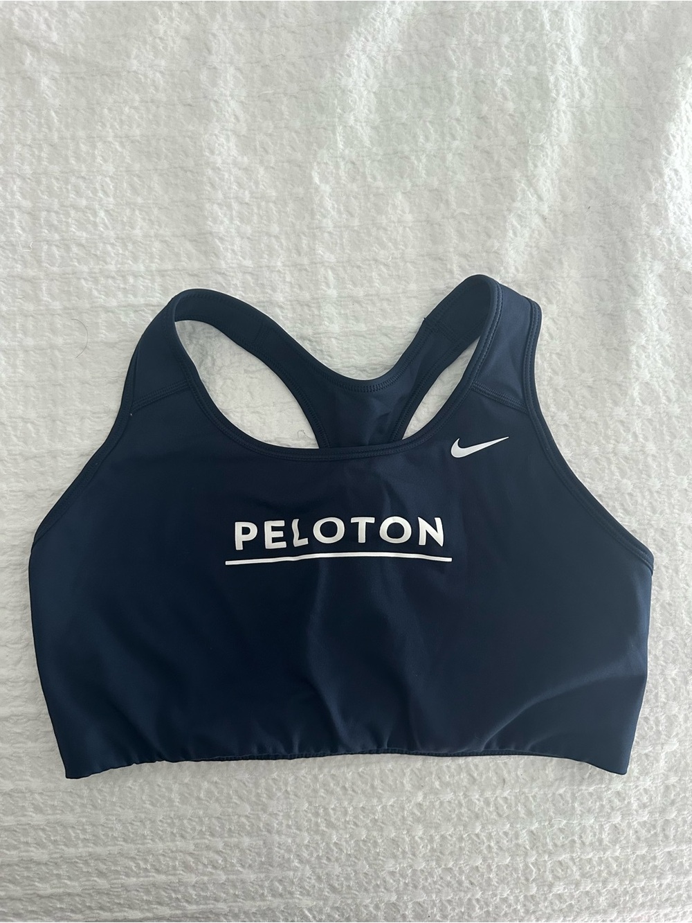 Nike Peloton Women's Navy Racerback Sports Bra